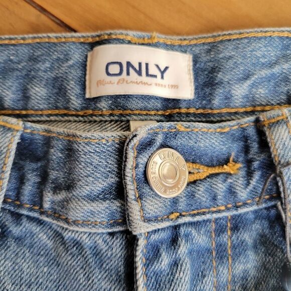 ONLY Jeans High Waist straight Cropped size 27 4 - Picture 7 of 12